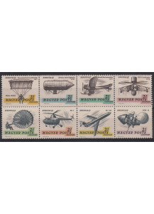 UNGHERIA 1967  francobolli serie complete nuove A 292-5 A 296-9